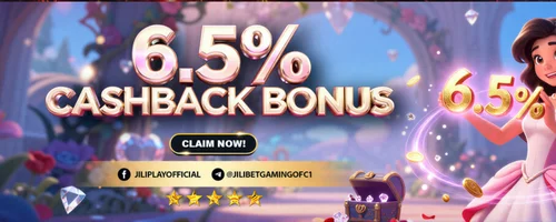 6.5% Cashback Bonus: Recover Your Play Weekly